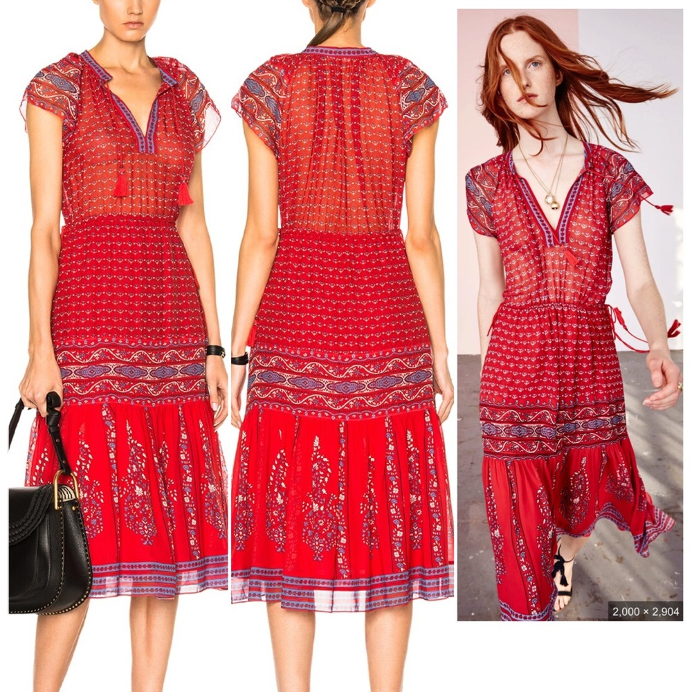 Ulla Johnson 100% silk dress